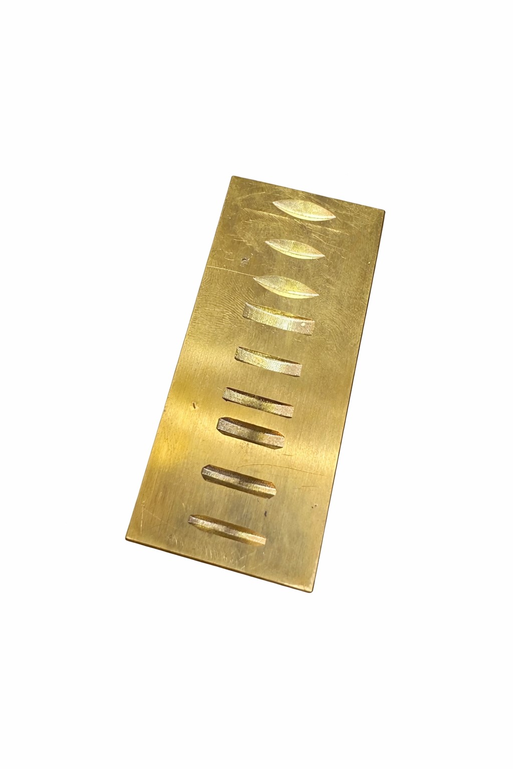 Brass Wire Shaping Template Plate